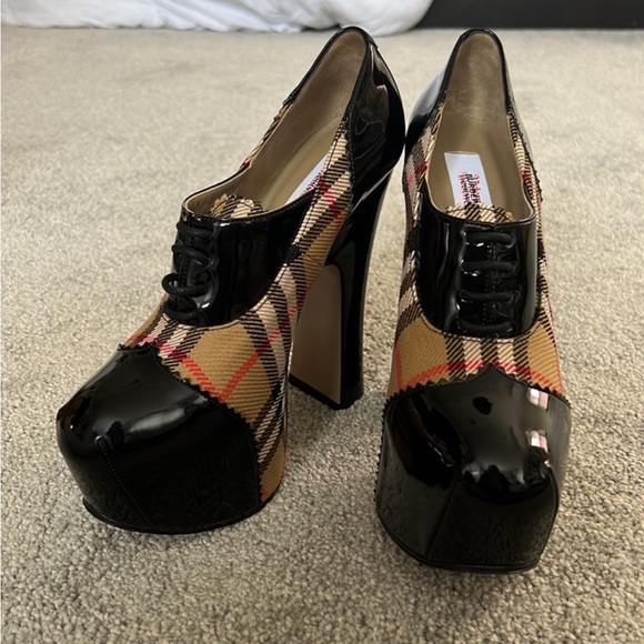 Vivienne Westwood Shoes - Vivienne Westwood x Burberry Ghillies 38.5 BNWoB